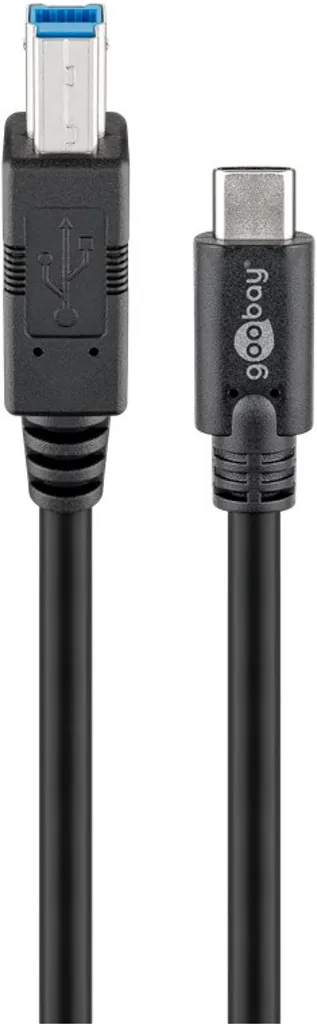 USB-C till USB-B 3.0-kabel 1 m, bild 2