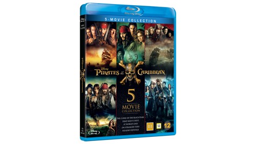 Pirates of the Caribbean 5-Movie Collection (Blu-ray), bild 3