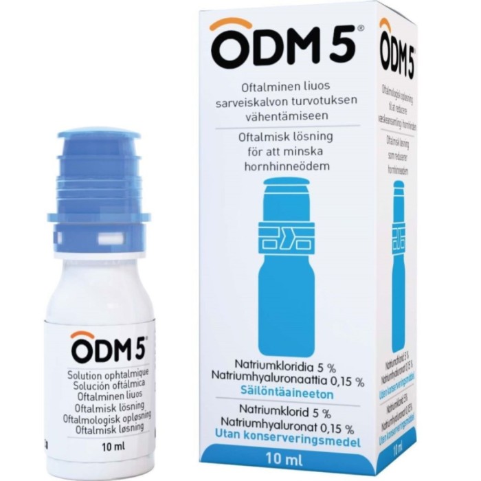 ODM 5 ögondroppar droppflaska, 10 ml