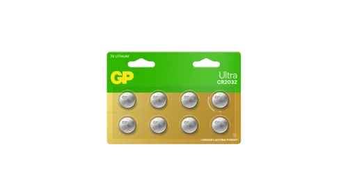 GP Ultra Lithium Cell Battery CR2032, 3V (8-pack), bild 4