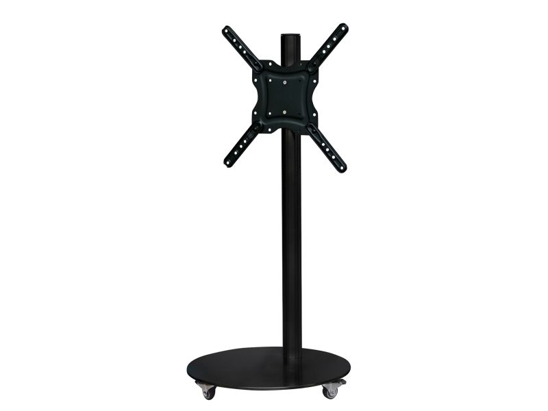 Sinox StandView SWB7169 TV-golvstativ 26-65 med hjul, matt svart