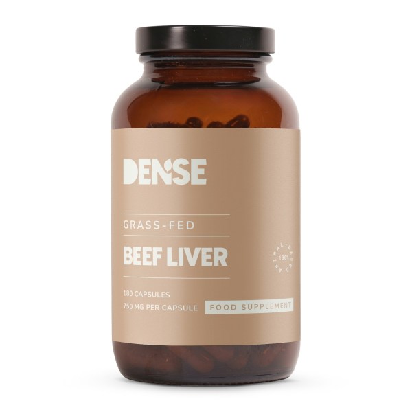 Dense Beef Liver, 180 kaps