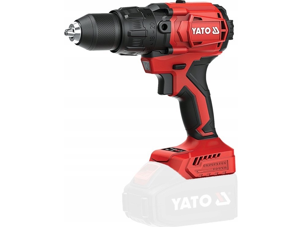 YATO slagborrskruvdragare 18V Li-Ion 120Nm Solo/utan borst - SOLO