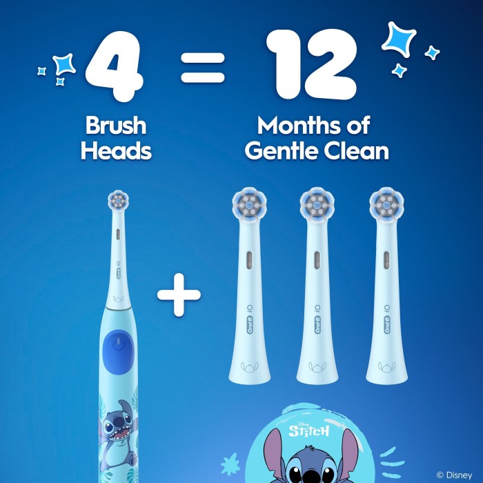 Oral-B Borsthuvuden iO Gentle Care Stitch Refills - 2 st, bild 4