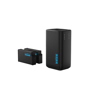 GoPro MAX2 dubbelladdare + 2 st Enduro-batterier