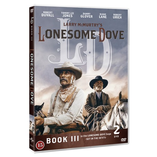 Den långa färden - Lonesome dove (Mini series – 2 DVD box - book III) (Robert Duvall and Tommy Lee Jones)