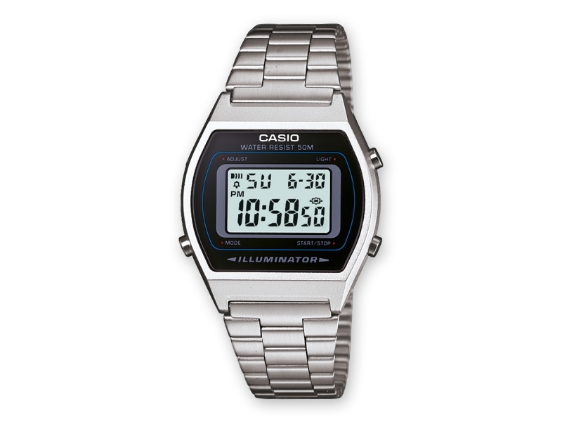 Casio B640WD-1AVEF, Vattentät, Elektronisk