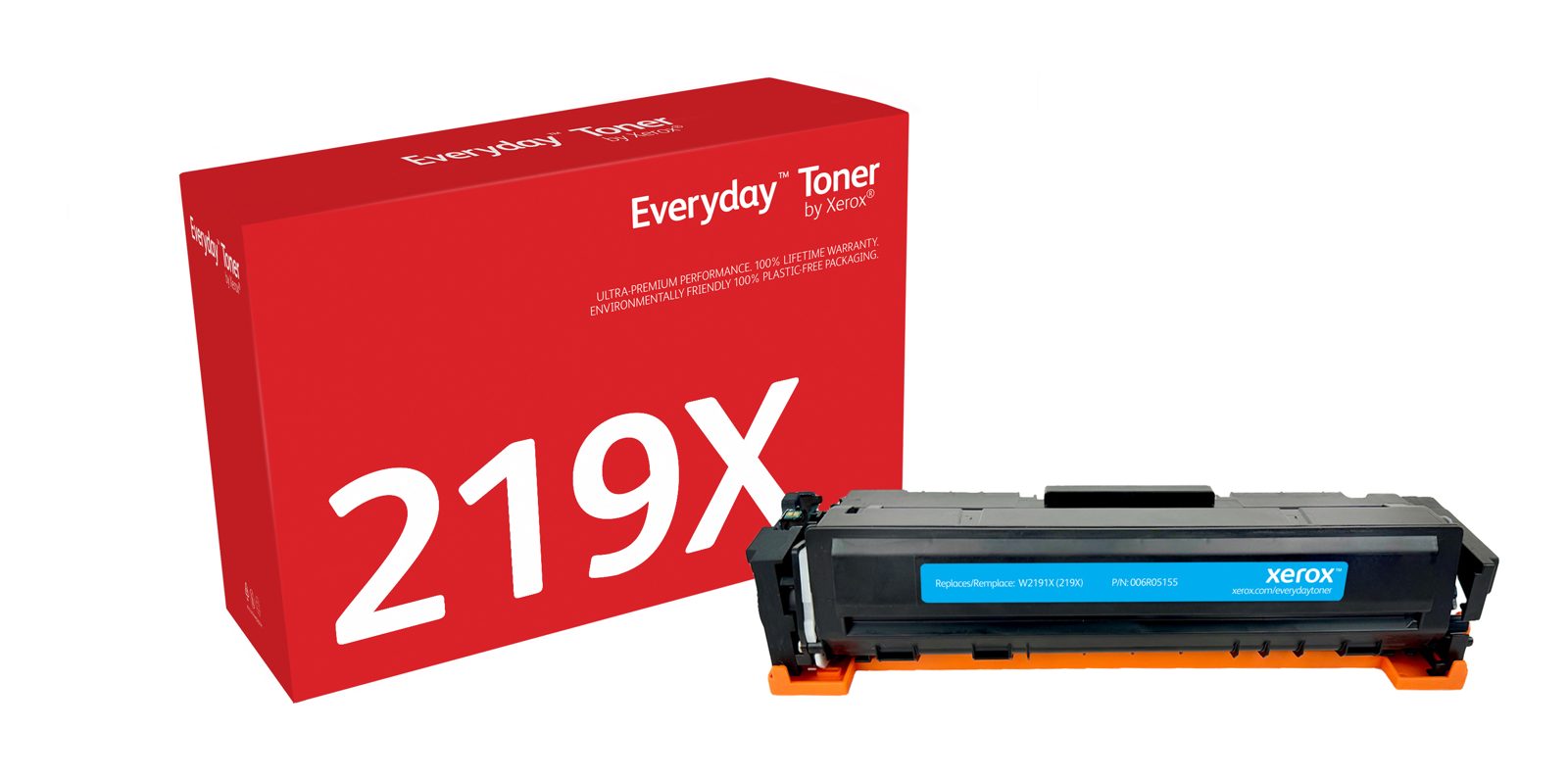 Xerox HP 219X Cyan, 2500 sidor, bild 2