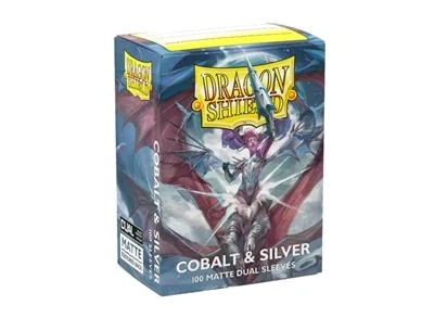 Dragon Shield Anniversary Special Edition Matte Dual Blue Silver