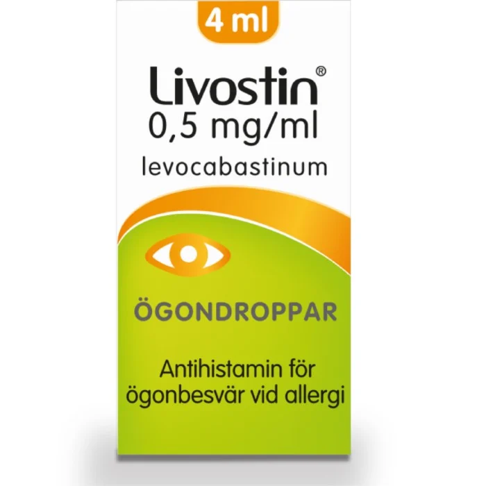 Livostin Ögondroppar 0.5mg/ml 1X4ml