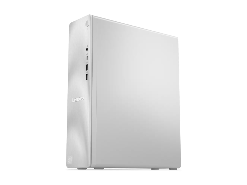 Lenovo IdeaCentre Tower 08IAS10 91CF - SFF Core Ultra 5 225 / upp till 4.9 GHz - RAM 16 GB - SSD 1 TB - NVMe - Intel Graphics - Gigabit Ethernet, IEEE 802.11ax (Wi-Fi 6), Bluetooth 5.4, IEEE 802.11be (Wi-Fi 7) - inget OS - skärm: ingen - molngrå - med 3 års Lenovo-support på plats