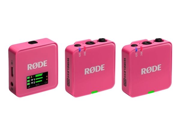 RØDE Wireless GO, Handhållen/headset-/lavalier-mikrofon, 3,5 mm, 260 m, Rundtagande, 22 dB, Batteri