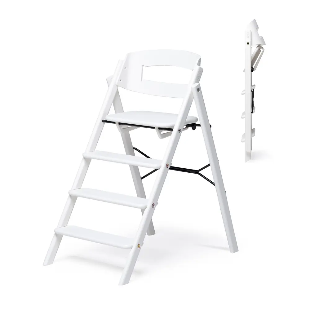 Kaos Klapp Matstol - Bok - Benvit