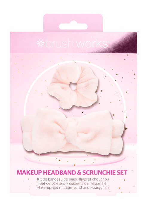 Brushworks Makeup Headband & Scrunchie Set