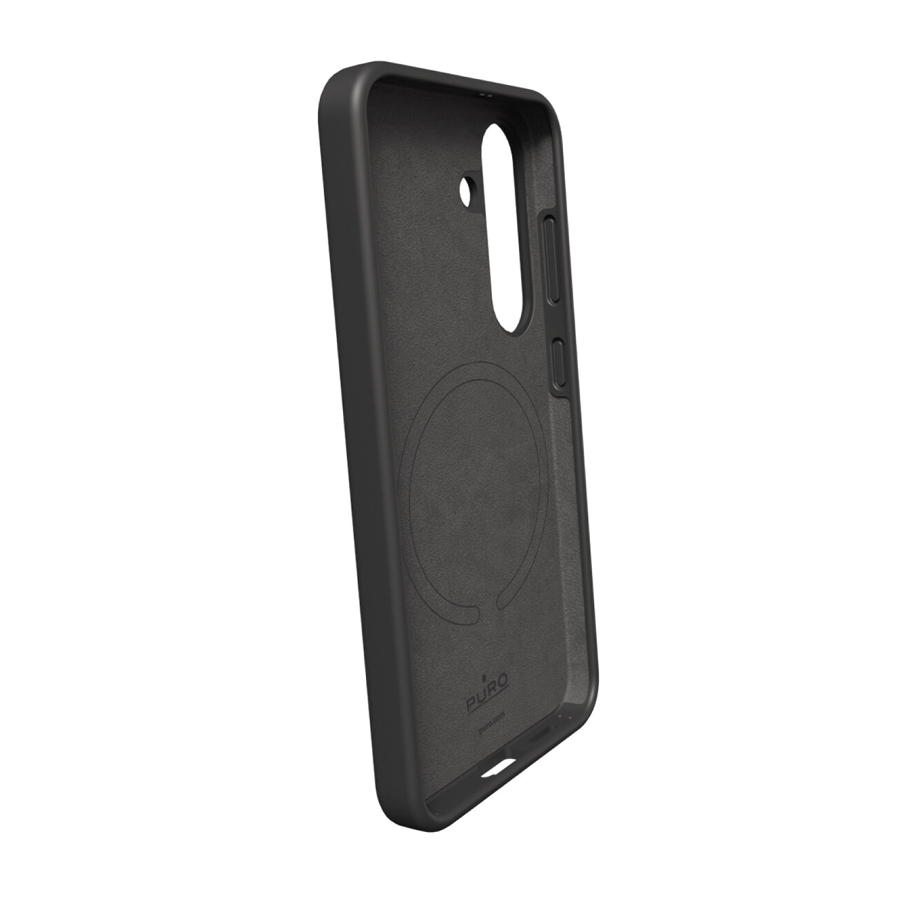Puro Samsung Galaxy S25+ Icon MAG magnetiskt fodral, svart, bild 2