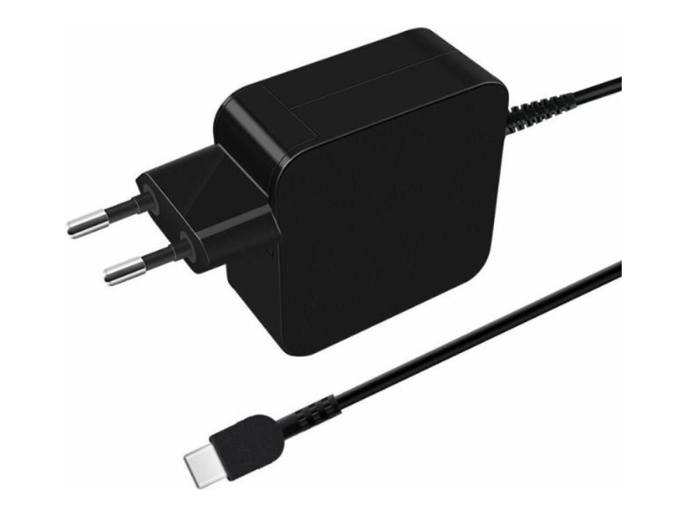 AC-adapter CoreParts 65W USB-C Power Adapter, 5V 2,4A-20V 3,25A, med 1,8m integrerad kabel, bild 2