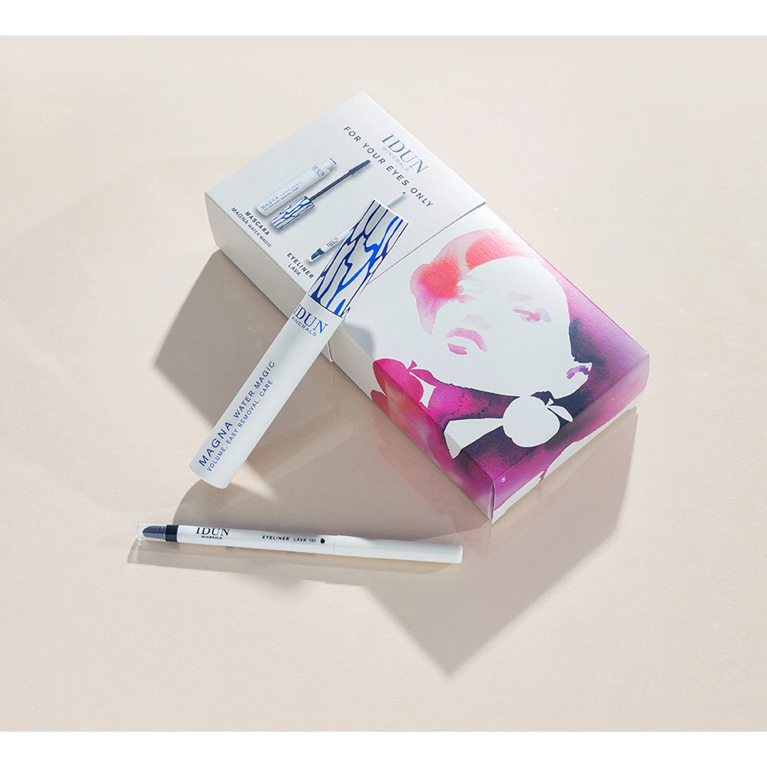 IDUN Minerals For Your Eyes Only Kit 13,5ml + 0,35g, bild 3