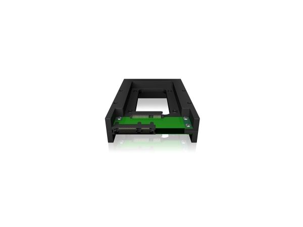 ICY BOX IB-2538StS - Adapter för lagringsfack - 3,5 till 2,5 tum - svart