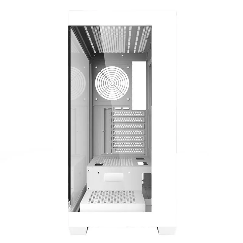 Darkflash Computer case DS900 (white) - Chassi - Miditower - Vit