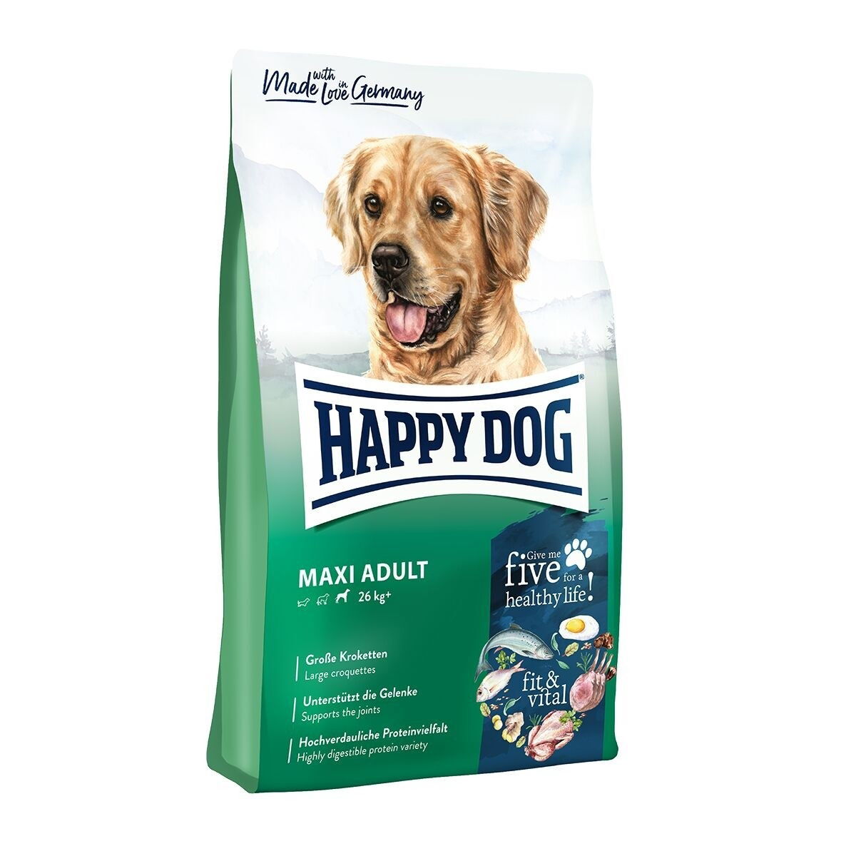 Happy Dog Maxi Adult Torrfoder till Hund 14 kg
