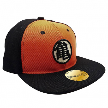 Dragon Ball Kame Snapback Keps Svart Orange