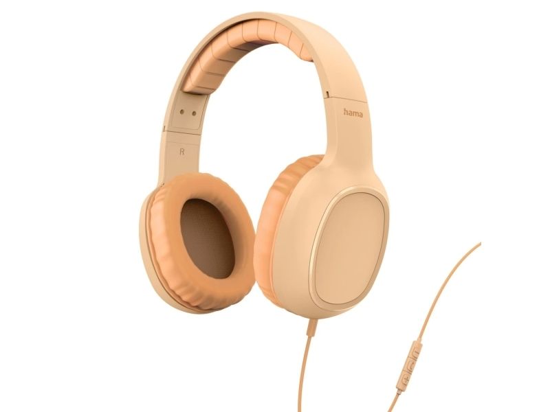 Hama Fun C, Kabel, Samtal/musik, 20 - 20000 hz, 140 g, Headset, Orange