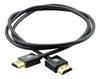 HDMI-kabel Kramer C-HM/HM/PICO Ultra Slim, 0,3 meter - Svart