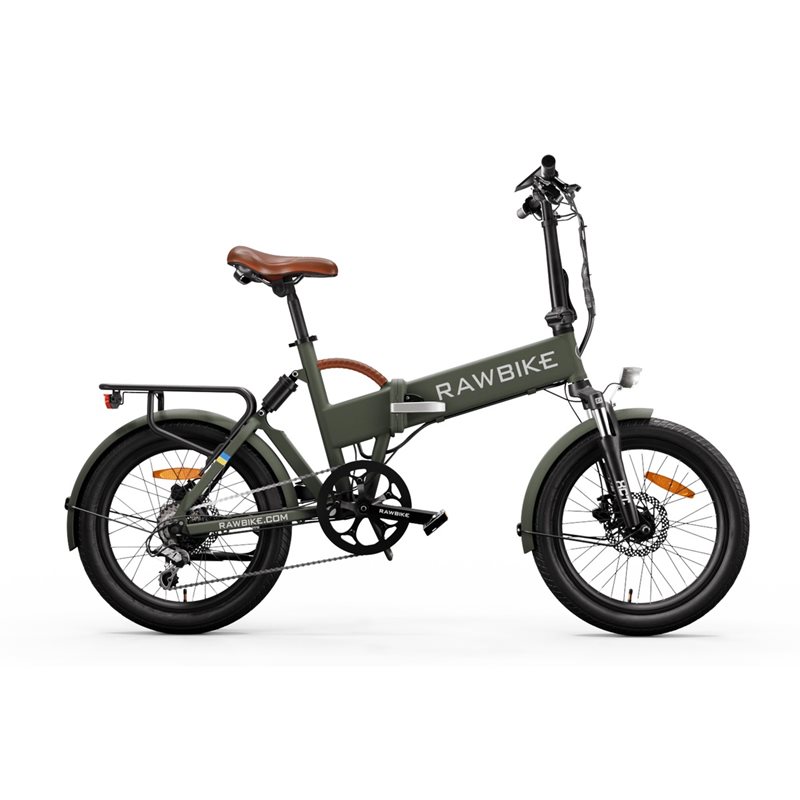 RAWBIKE City Elcykel Camo Green