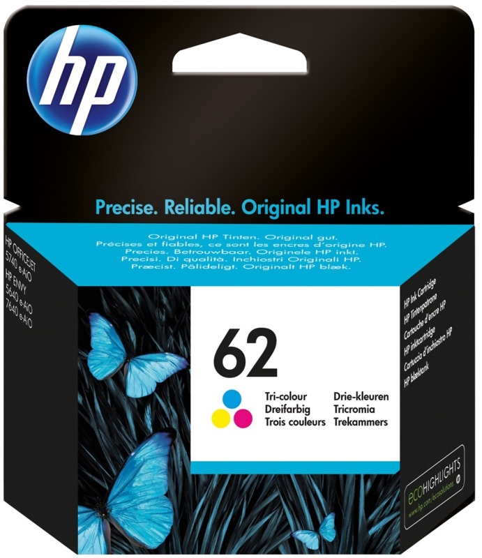 Bläckpatron HP 62 Färg