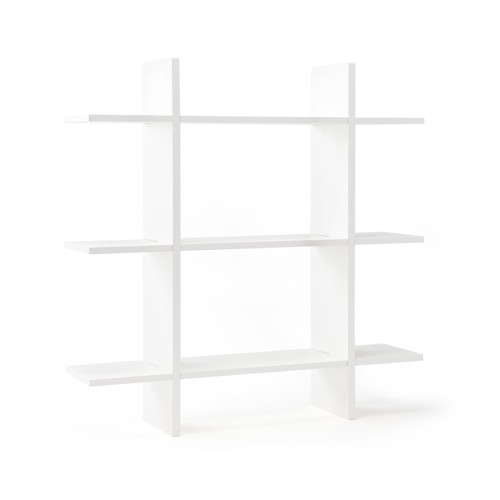Kids Concept - Vägghylla STAR - Vit - 0x15x70 cm