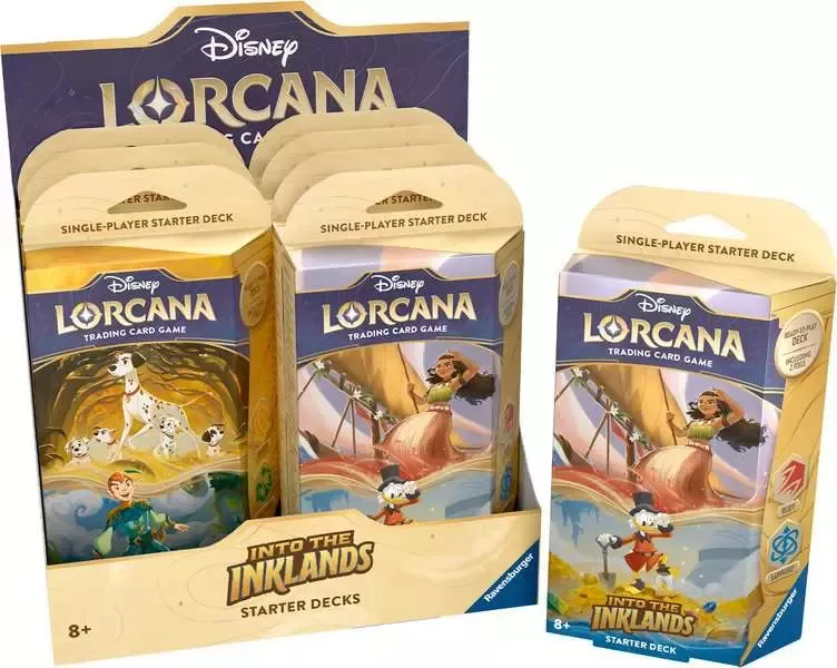 Disney Lorcana TCG: Into the Inklands Starter Deck - Ruby & Sapphire