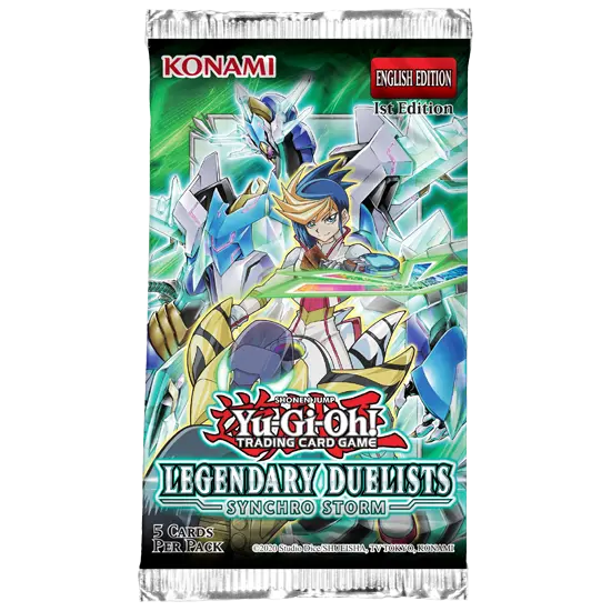 Yu-Gi-Oh! Legendary Synchro Storm Booster