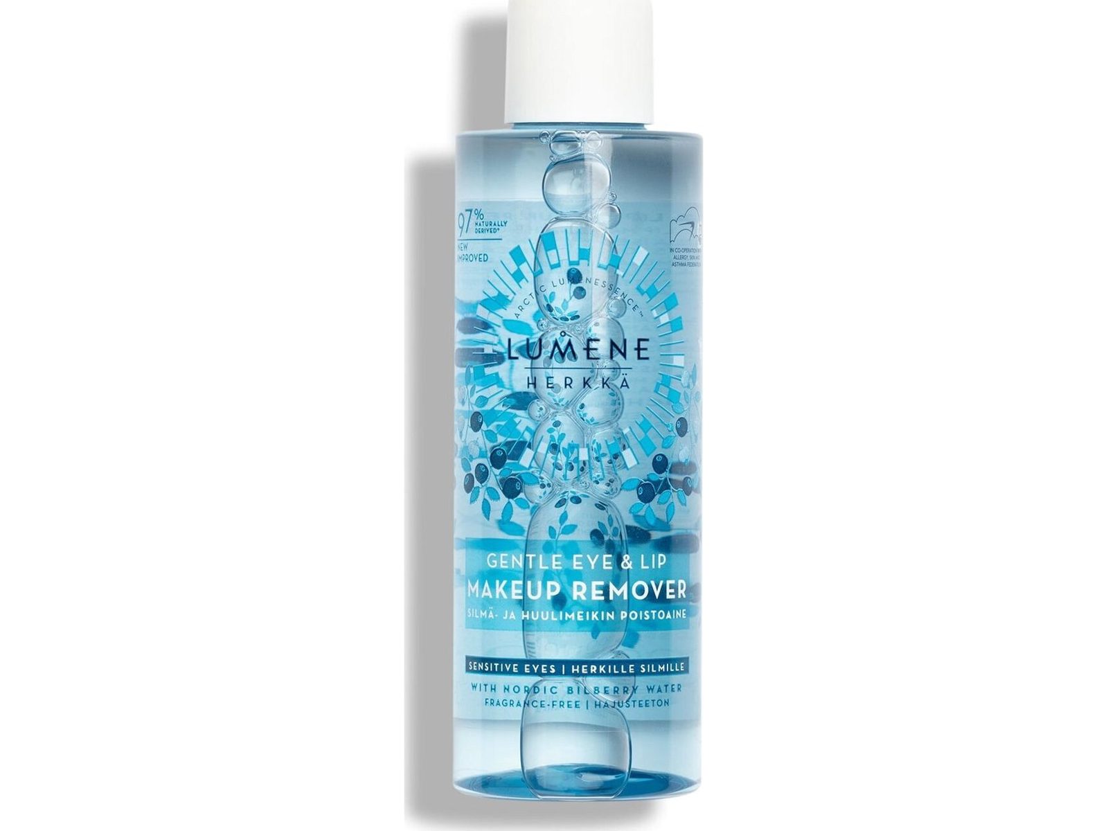 Lumene Gentle Eye & Lip Makeup Remover 100 ml, bild 5