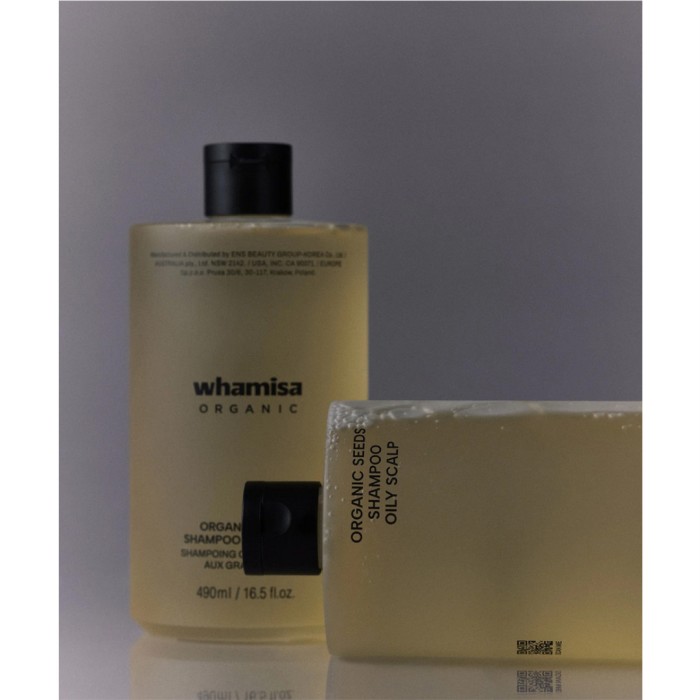 Whamisa Organic Seeds Shampoo Oily Scalp 490 ml, bild 2