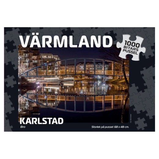 Svenska Pussel: Karlstad Bro 1000 Bitar