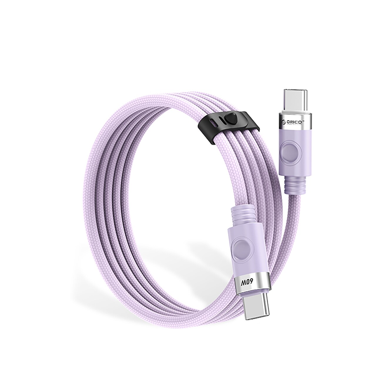 Orico CDX 60W 3A Power Delivery USB-C - USB-C 1m kabel - Lila, bild 2