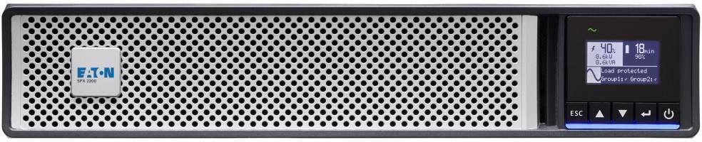 Eaton 5PX 2200i RT2U Netpack G2, 2200VA/2200W, Line-Interactive, LAN, RS-232, USB, rackmonteringsbar 2U, bild 2