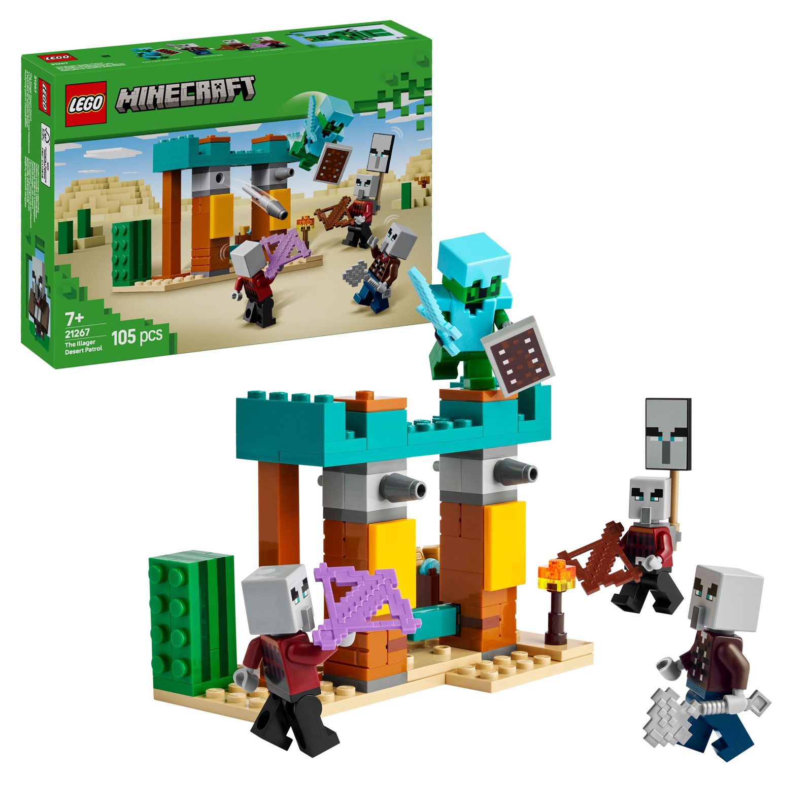 LEGO Minecraft Fybornas ökenpatrull 21267, bild 5