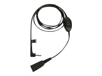 Jabra anslutningskabel QD till 3,5 mm-kontakt, slät, 1,5 m, bild 2