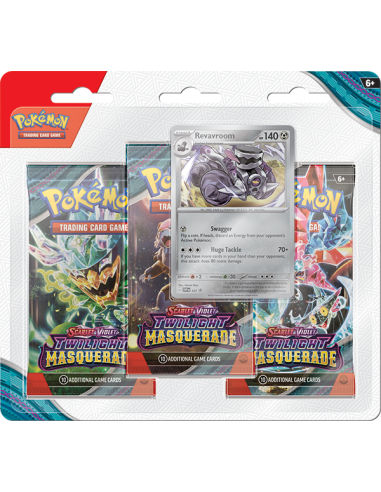 Pokemon Twilight Masquerade 3P Blister
