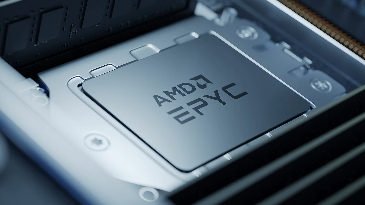 AMD EPYC 9754 128-Core, 256-Thread (360W), 2,25/3,1 GHz, Socket SP5, 256 MB cache, OEM tray, bild 2
