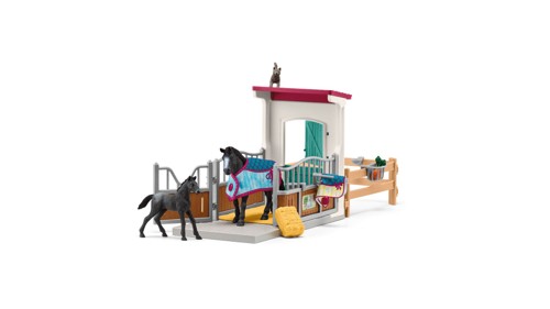 Schleich - Horse Club - Horse Box with Mare and Foal (42611), bild 3