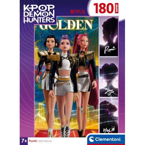 Clementoni Kpop Demon Hunters Super (180 bitar)
