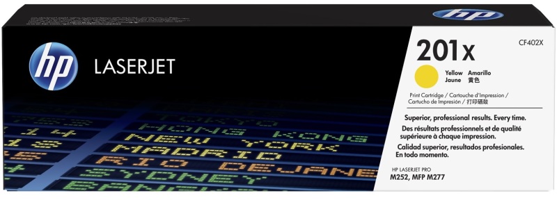 HP Toner 201X Gul