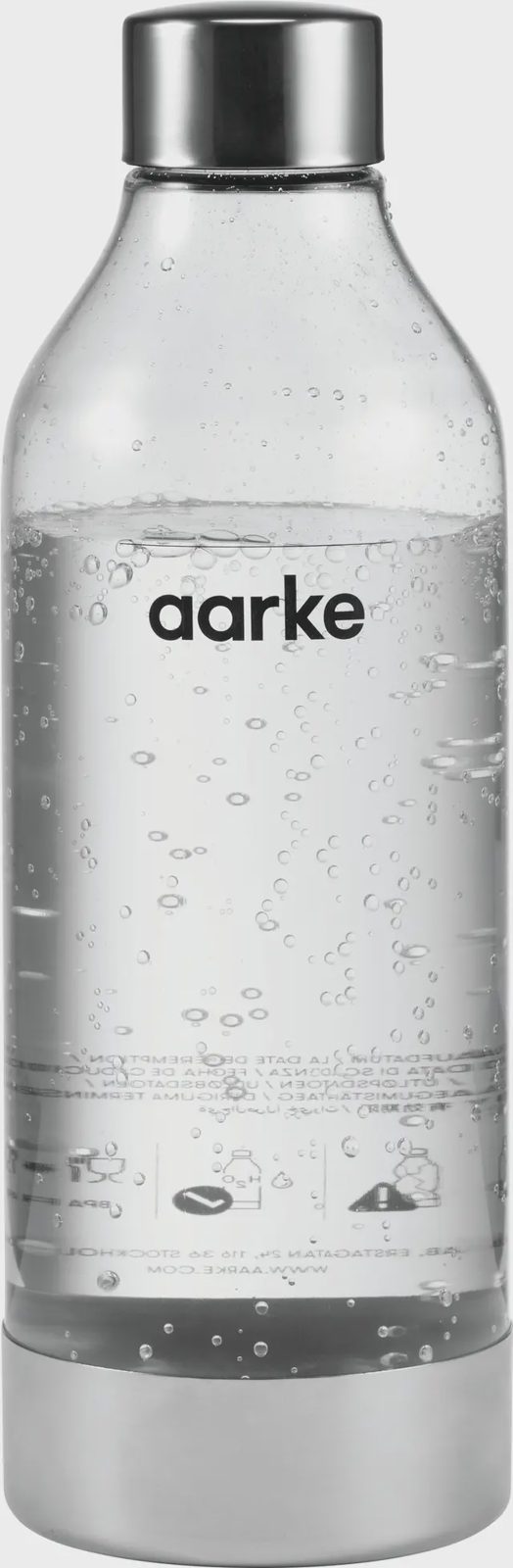 Aarke Pet vattenflaska,stål
