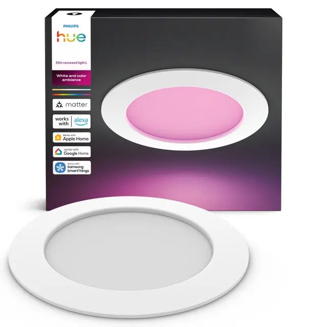 Philips Hue WCA Slim infälld spotlight 12W GU10 (170mm, vit), bild 4