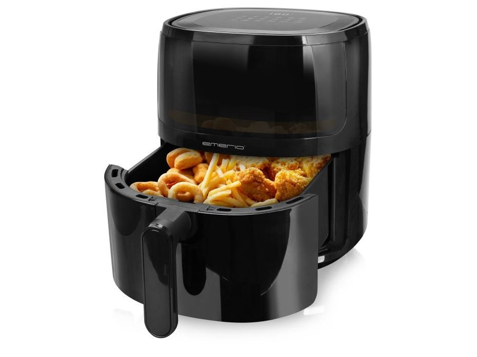 Emerio AF-129329.3, Varmluftsfritös, 5 l, 80 ° C, 200 ° C, 60 min, Single
