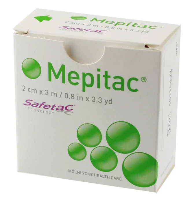 Mepitac häfta 3m x 2cm, 1 styck