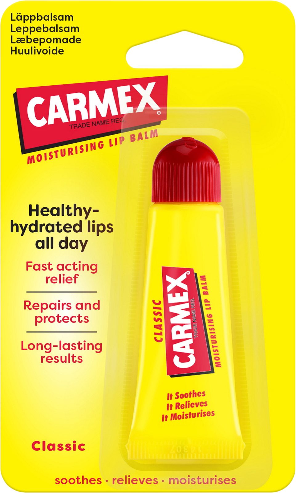 Carmex Lip Balm Tub 10 ml