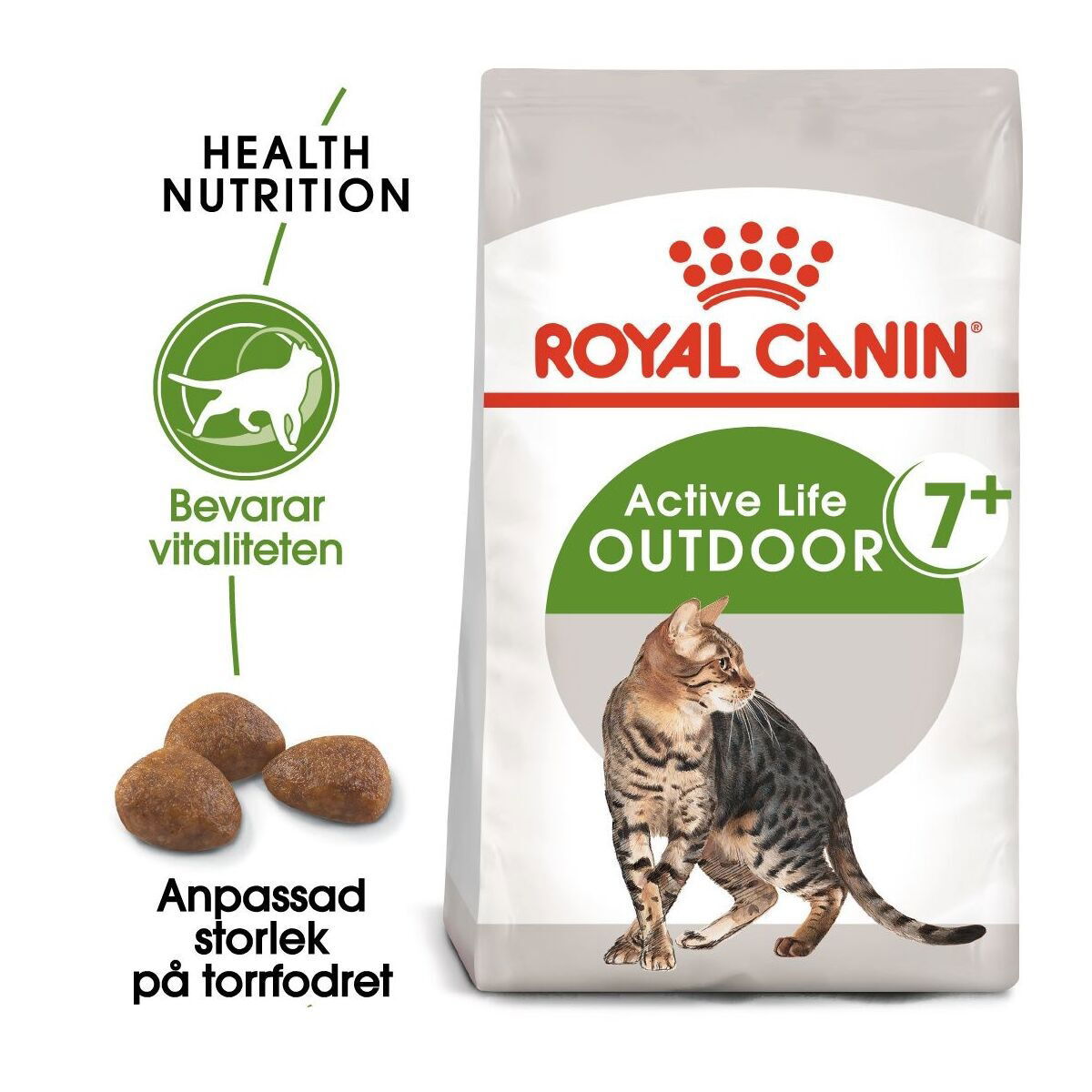 Royal Canin Outdoor +7 Torrfoder till Katt 2 kg